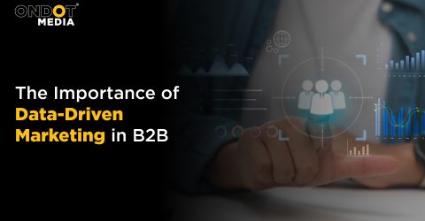 Data driven B2B marketing strategy using analytics and customer insights