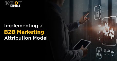 B2B marketing attribution model for a b2b marketing and demand generation agency