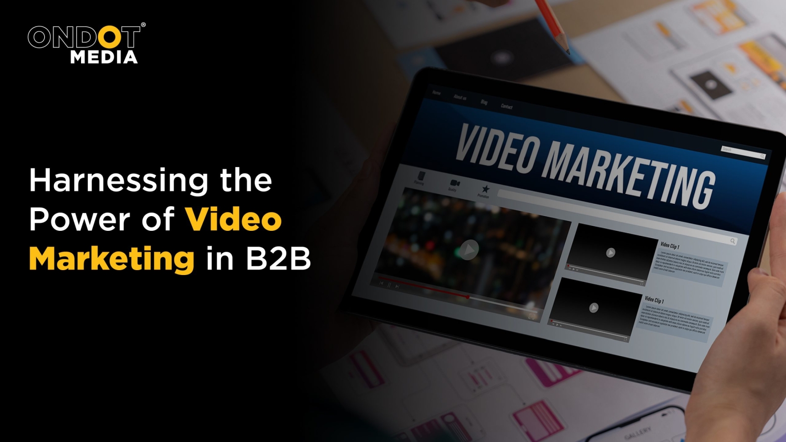 B2B video marketing strategy for engaging business audiences