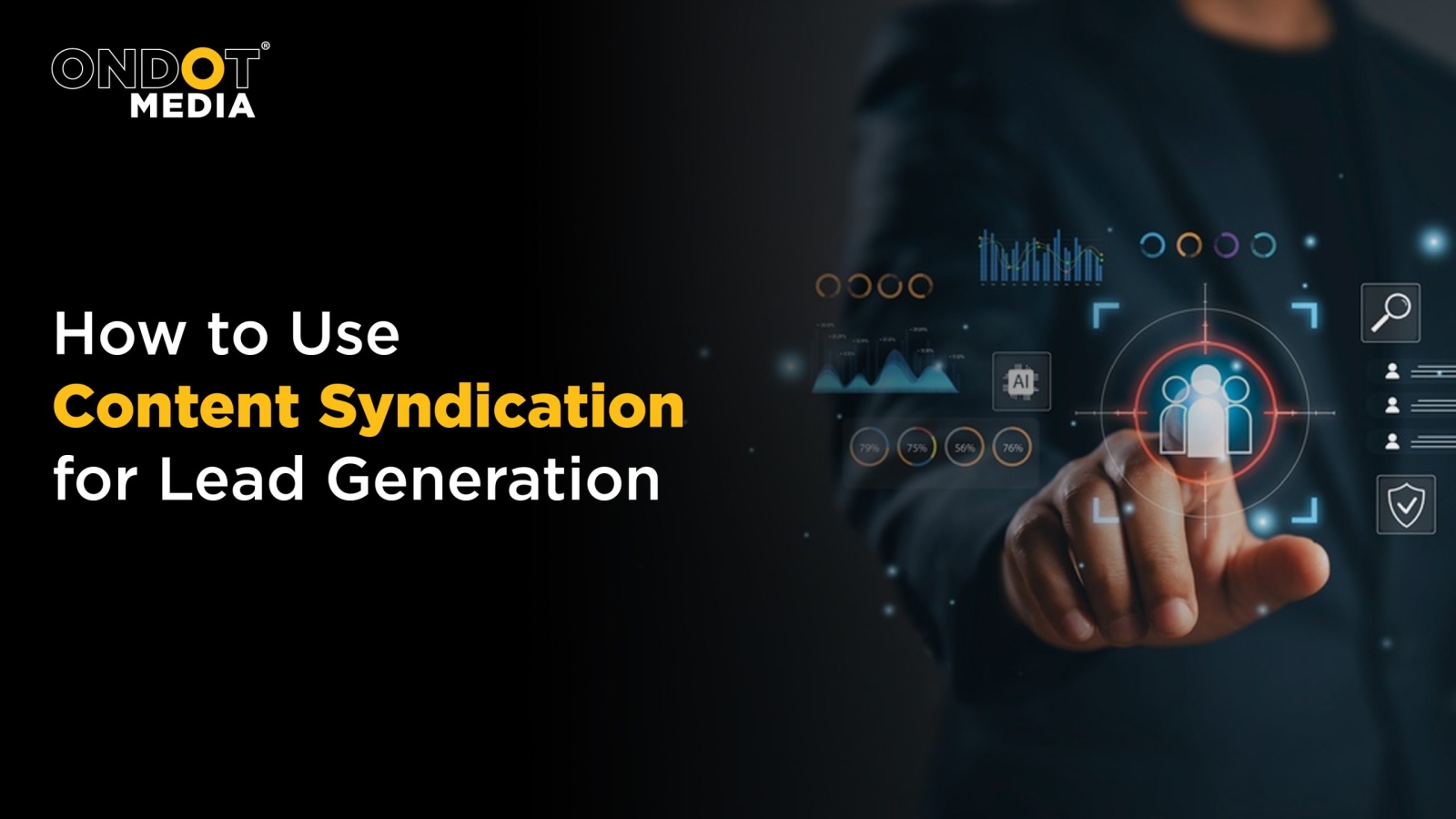 B2B content syndication service for generating qualified leads through targeted content distribution