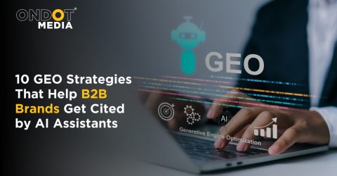 B2B marketing and demand generation agency using GEO strategies to help brands get cited by AI assistants