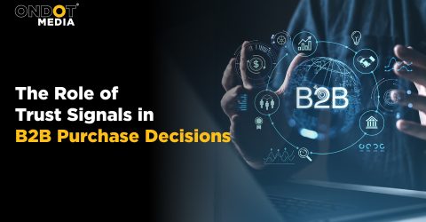 Trust signals influencing B2B purchase decisions through data driven B2B marketing