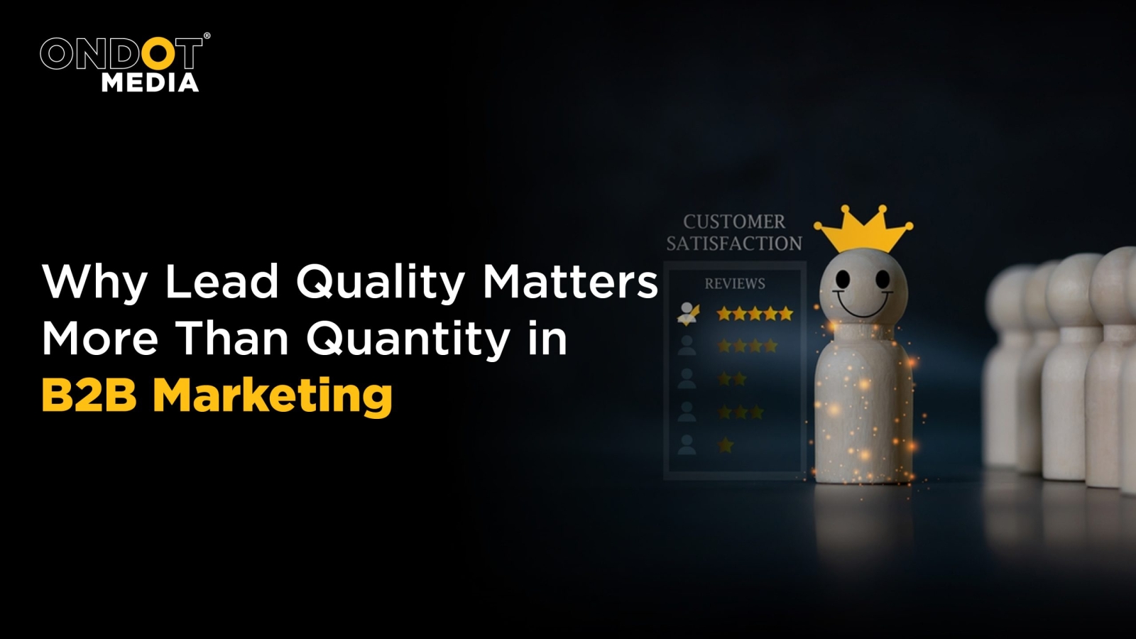 Data driven B2B marketing focused on improving lead quality and conversion